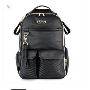 Itzy Ritzy Boss Backpack Diaper Bag Large Black